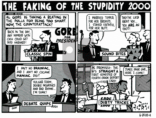 Ted Rall on Thursday June 29, 2000 Comic Strip