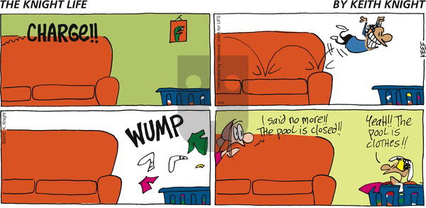 The Knight Life on Sunday October 28, 2012 Comic Strip