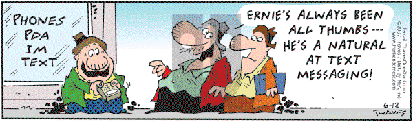 Frank and Ernest - Tuesday June 12, 2007 Comic Strip