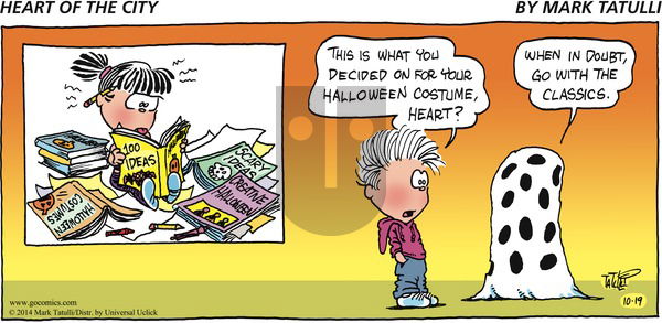 Heart of the City - Sunday October 19, 2014 Comic Strip