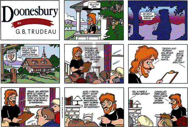 Doonesbury on Sunday June 19, 1994 Comic Strip