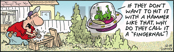 Frank and Ernest on Saturday December 19, 2020 Comic Strip