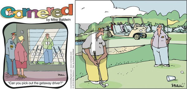 Cornered on Sunday July 7, 2019 Comic Strip
