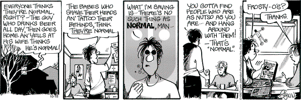 For Better or For Worse on Saturday October 18, 1997 Comic Strip