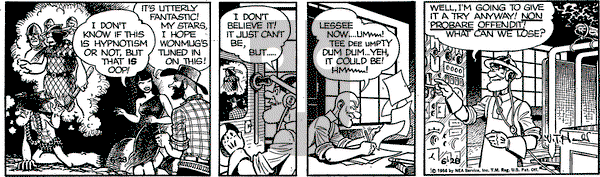 Alley Oop on Thursday June 28, 1956 Comic Strip