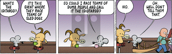 Pearls Before Swine on Friday January 27, 2017 Comic Strip