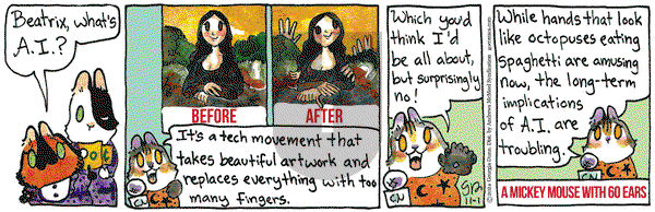Breaking Cat News - Friday November 1, 2024 Comic Strip
