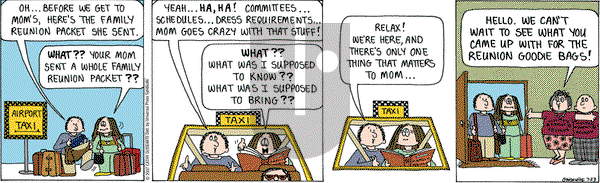 Cathy Classics on Monday July 23, 2007 Comic Strip