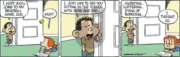 Baby Blues on Monday April 13, 2015 Comic Strip