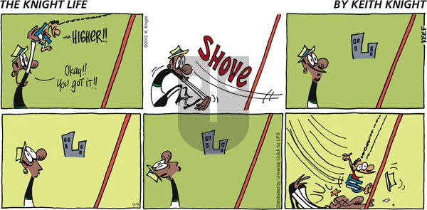 The Knight Life on Sunday September 9, 2012 Comic Strip