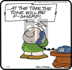Ziggy on Thursday February 16, 2017 Comic Strip
