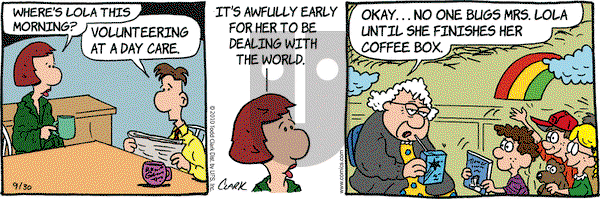 Lola on Thursday September 30, 2010 Comic Strip