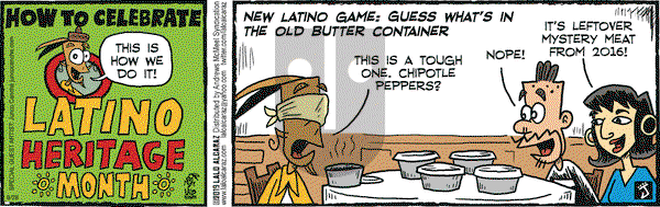 La Cucaracha on Saturday September 28, 2019 Comic Strip