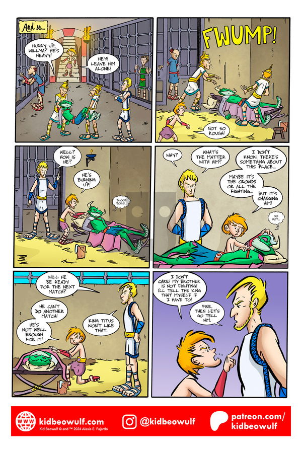 Kid Beowulf on Thursday January 30, 2025 Comic Strip