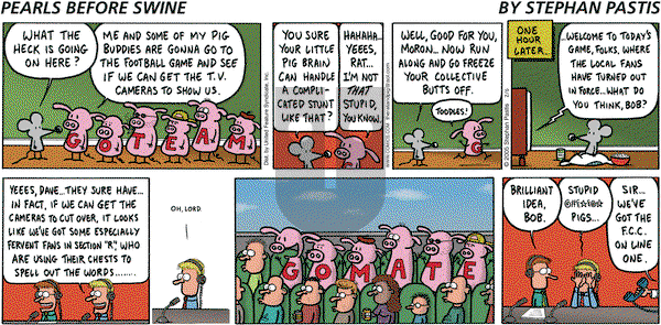 Pearls Before Swine on Sunday February 6, 2005 Comic Strip