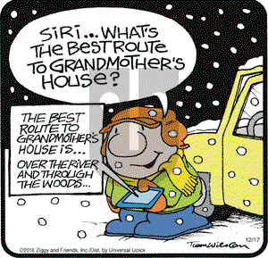 Ziggy on Saturday December 17, 2016 Comic Strip