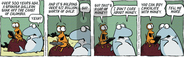Sherman's Lagoon on Monday April 7, 2025 Comic Strip