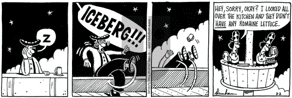 Overboard on Monday March 2, 1998 Comic Strip