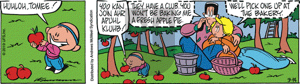 Rose is Rose on Saturday September 14, 2019 Comic Strip