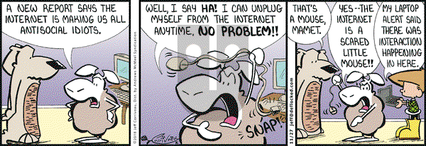 DeFlocked on Tuesday November 27, 2018 Comic Strip