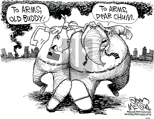 Glenn McCoy on Friday September 14, 2001 Comic Strip