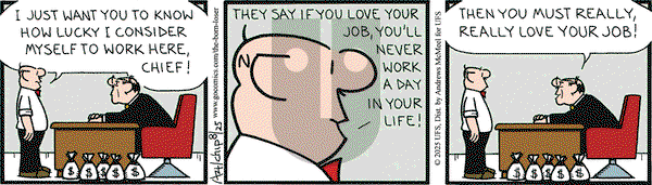 The Born Loser on Monday August 25, 2025 Comic Strip