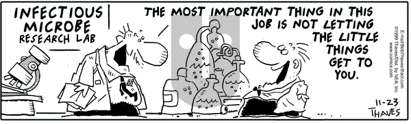 Frank and Ernest on Tuesday November 23, 1999 Comic Strip