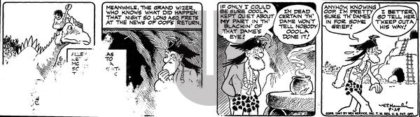 Alley Oop on Monday September 29, 1947 Comic Strip