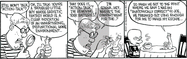 Monty on Thursday December 13, 2001 Comic Strip