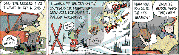 Wallace the Brave - Saturday February 8, 2025 Comic Strip