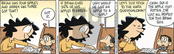 Baby Blues on Wednesday February 29, 2012 Comic Strip