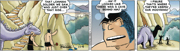 Alley Oop on Wednesday November 4, 2015 Comic Strip