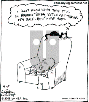 Kit 'N' Carlyle on Saturday April 5, 2008 Comic Strip