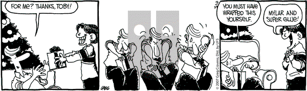 The Buckets on Monday December 24, 2007 Comic Strip