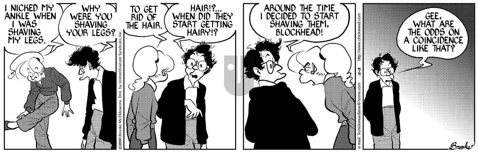 9 Chickweed Lane - Wednesday December 13, 2000 Comic Strip