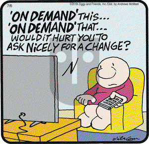 Ziggy on Saturday July 6, 2019 Comic Strip