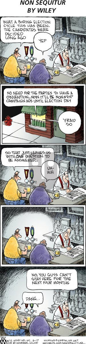 Non Sequitur on Sunday June 17, 2012 Comic Strip