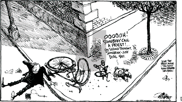 Pat Oliphant - Monday June 21, 1993 Comic Strip