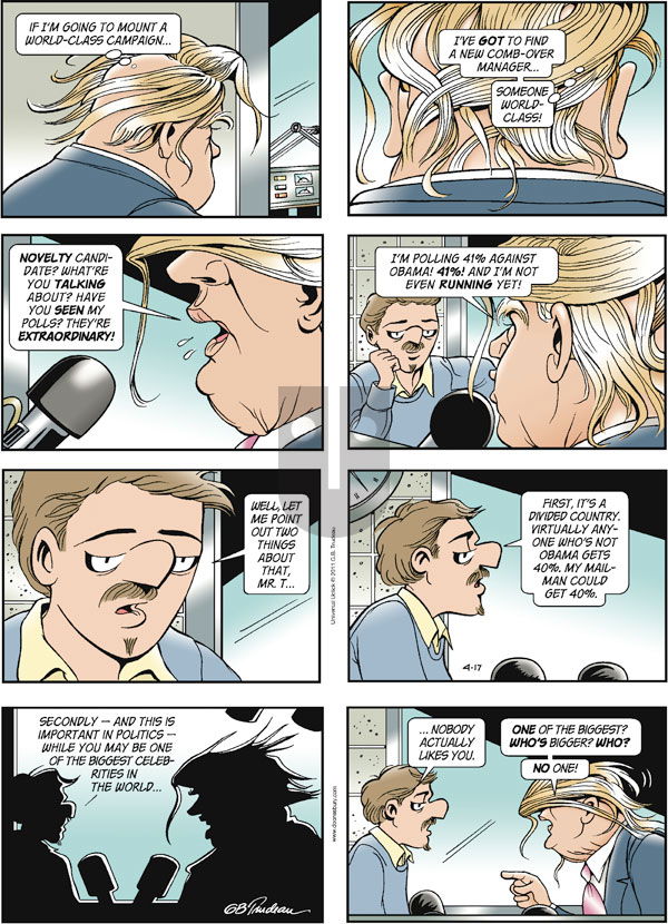 Doonesbury - Sunday April 17, 2011 Comic Strip