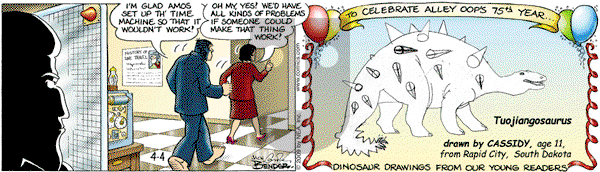 Alley Oop on Saturday April 4, 2009 Comic Strip