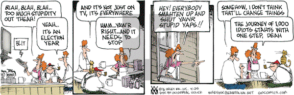 Non Sequitur on Monday April 25, 2016 Comic Strip