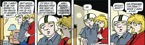 Doonesbury on Wednesday April 19, 2000 Comic Strip
