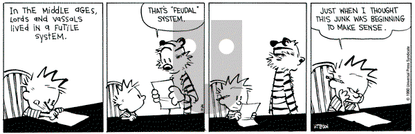 Calvin and Hobbes on Friday October 26, 1990 Comic Strip