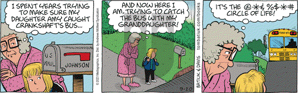 Crankshaft - Wednesday September 20, 2023 Comic Strip