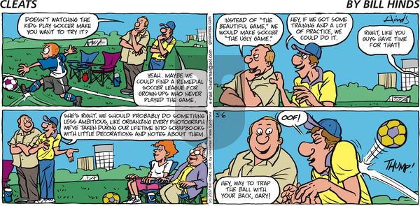 Cleats on Monday April 14, 2025 Comic Strip