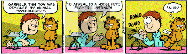 Garfield on Wednesday October 19, 1988 Comic Strip