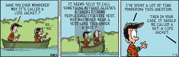 Grand Avenue on Monday July 16, 2018 Comic Strip