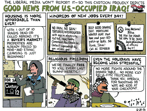 Ted Rall on Thursday December 28, 2006 Comic Strip