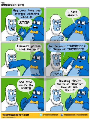 The Awkward Yeti on Sunday June 14, 2015 Comic Strip