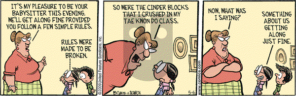 Grand Avenue on Wednesday May 6, 2009 Comic Strip